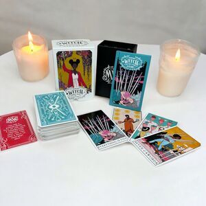 Modern Witch Illustrated Colorful Tarot Deck By Lisa Sterle W/ Guide Book Boxed